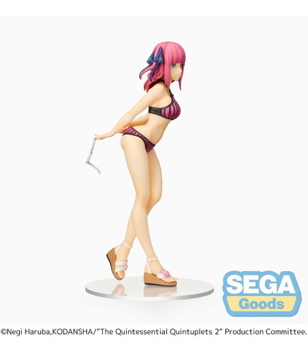 Imagen 3 de 3 de Figura Nino Nakano Sega Bikini Quintessential Quintuplets