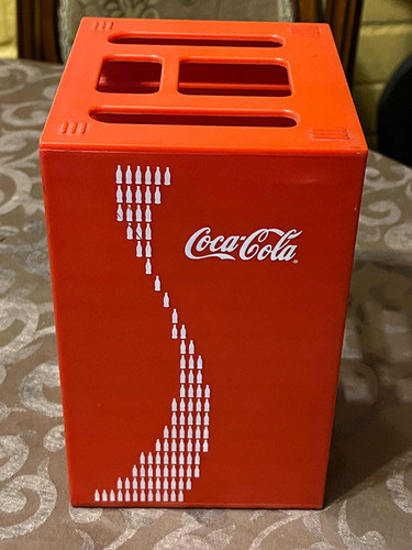 Caja Porta Cd Coca Cola Capacidad 13 Cd
