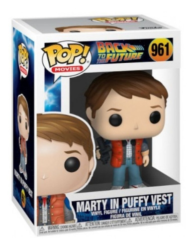 Funko Pop! Filmes: Bttf- Marty In Puffy Vest