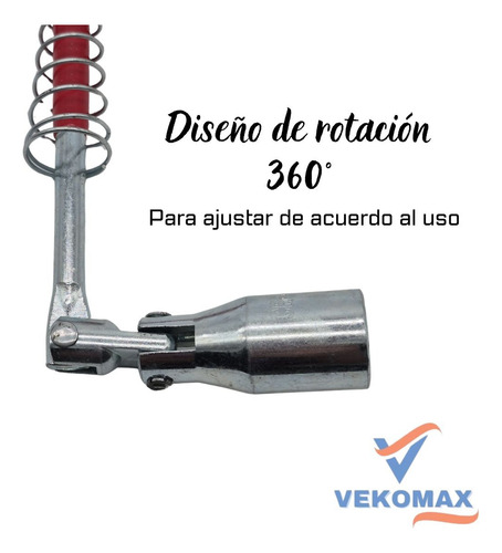 Saca Bujia Llave T Doble Sacabujia Articulada De 16-21 Mm