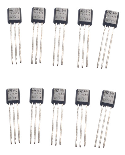 20pz Tl431 Regulador De Voltaje Ajustable 2.5v A 36v 100ma