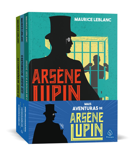 Mais aventuras de Arsène Lupin - Kit com 3 livros, de Leblanc, Maurice. Série Clássicos da literatura mundial Ciranda Cultural Editora E Distribuidora Ltda., capa mole em português, 2021