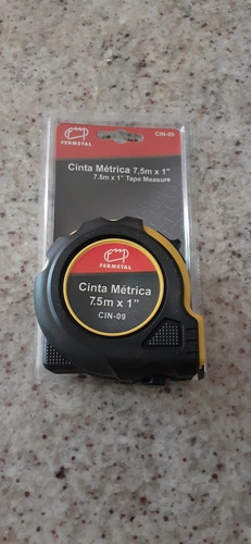 Cinta Metrica Forrada Fermetal 7.5 Mts - 