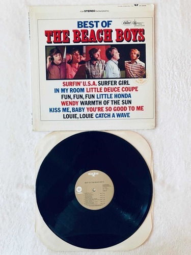 Vinilo Beach Boys Greatest Hits 1972 Surfin' U.s.a.