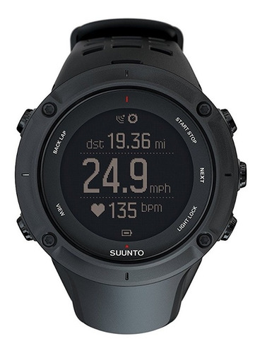 Suunto Ambit3 Peak Hr Monitor Running Gps Unit Black