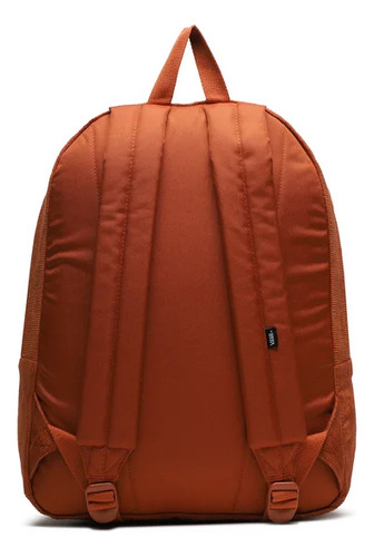 Mochila Vans Urban Fashion, veludo, cor xadrez, cor marrom, design de tecido, xadrez