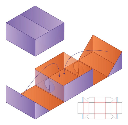 Plantilla Para Cajas De Cartón 