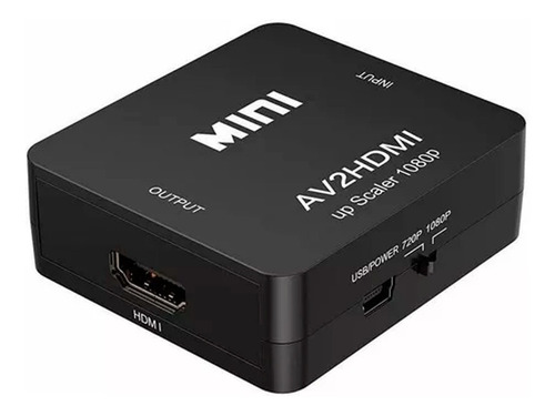 Imagen 4 de 4 de Convertidor Adaptador Conversor Rca A Hdmi Ps, Deco, Dvd