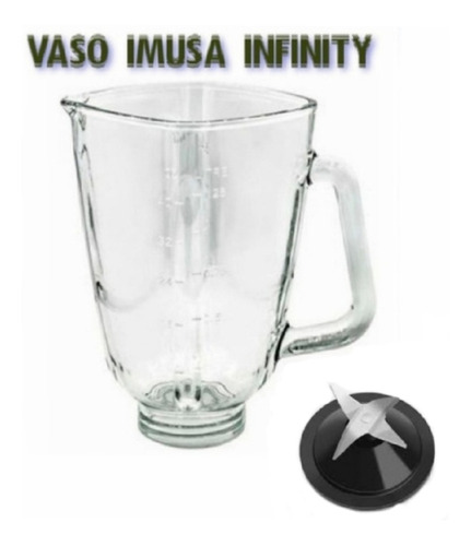 Vaso Y Cuchilla Licuadora Imusa Infinity