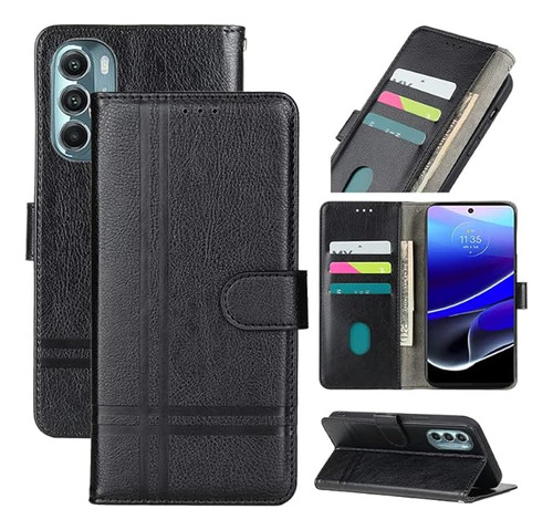 Funda Tipo Cartera Diseñada Para Moto G Stylus 5g 2022 Con R