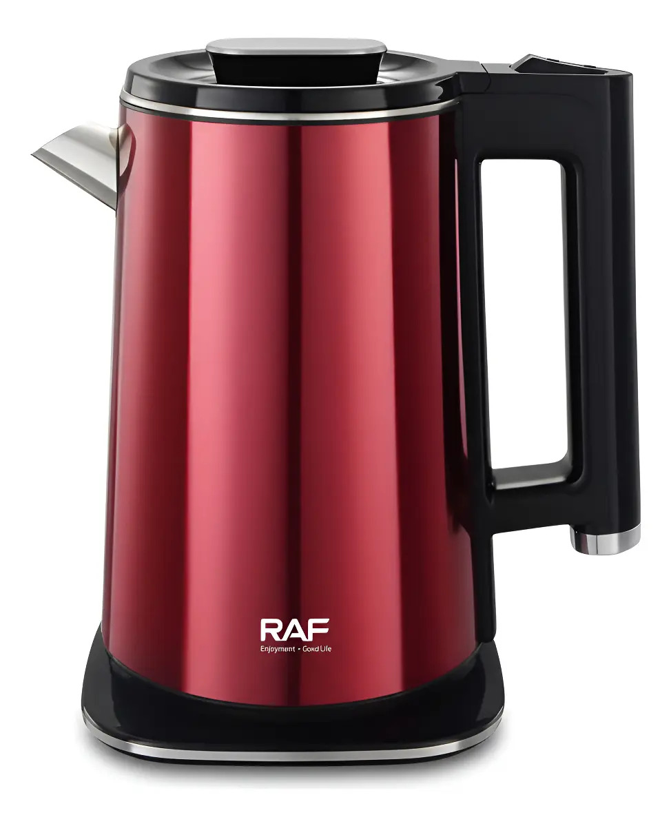 Hervidor Electrico 2.0l Termo Electrico Tetera Agua Caliente Color Rojo