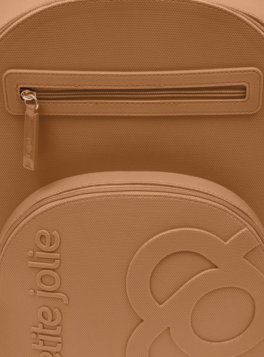Mochila Petite Jolie Smart Avela Pj11053 Cor Marrom
