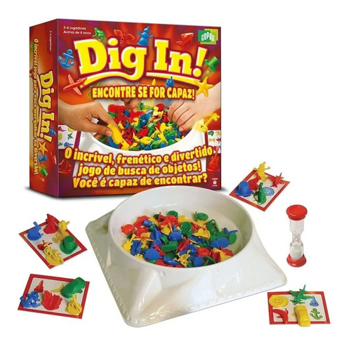 Imagem 2 de 4 de Jogo De Busca Dig In! Encontre Se For Capaz Copag