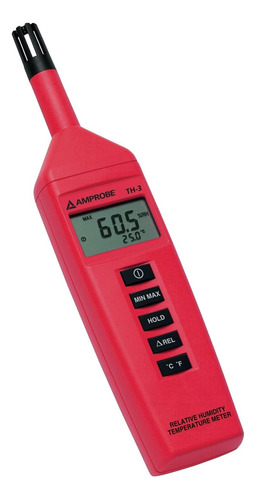 Medidor De Temperatura De Humedad Relativa Amprobe Th-3