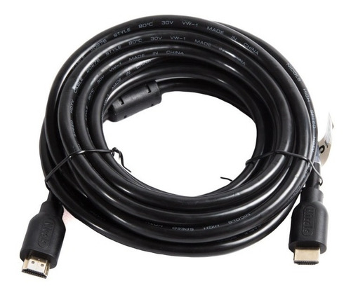 Cable Hdmi Macho 4k 5 Metros Alta Calidad Dos Filtros