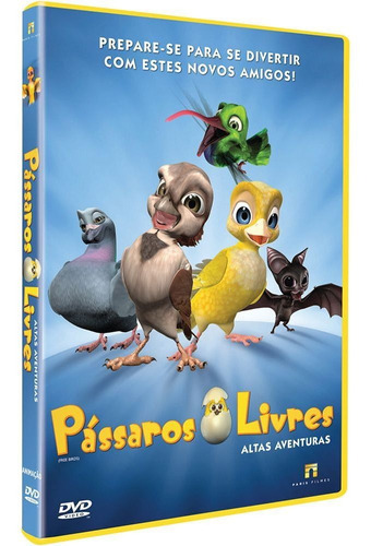 Dvd Altas Aventuras - Pássaros Livres