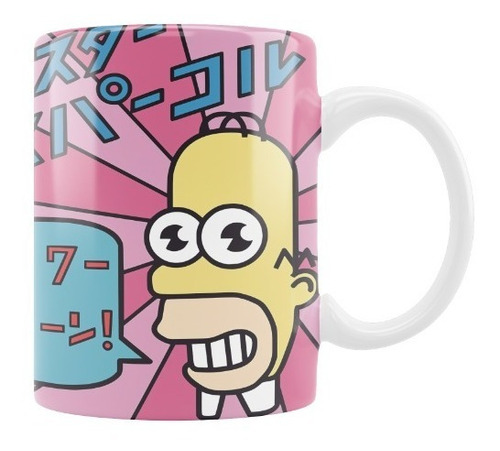 Tazón Taza Los Simpson Homero Mister Chispa Monstruatazas