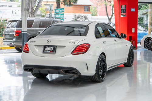 Mercedes-benz Clase C 2017 4p C 43 Amg V6/3.0/t Aut