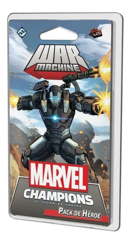 Marvel Champions Pack War Machine 60 Cartas Español - Edge