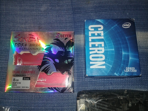 Imagen 2 de 6 de Tarjeta Madre Msi H410m-a Pro Lga 1200 Más Procesador Y Ram