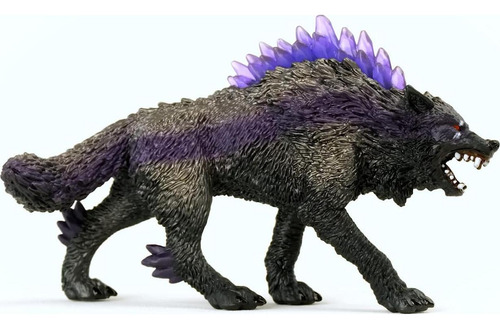 Monstruo Lobo Sombra Schleich 42554 Con Abrigo Púrpura