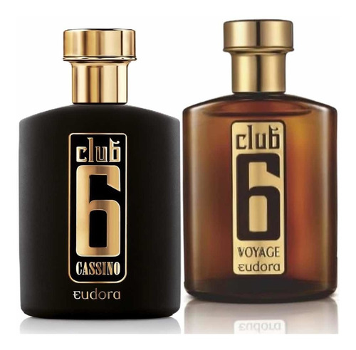 Club 6 Cassino 95ml + Club 6 Voyage 95ml / Masculino Eudora