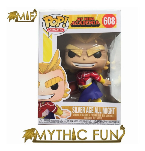 Funko Pop My Hero Academia - Silver Age All Might 608