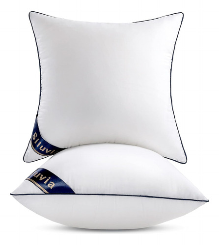 Rellenos De Almohada Cuadrados 40 X 40 Cm, 2 Piezas