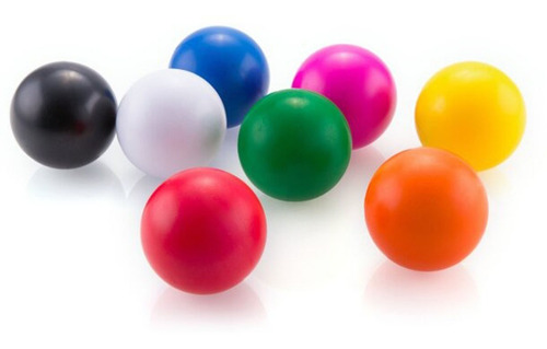 Imagen 6 de 9 de Pelota De Goma Espuma 15 Cm De Diámetro Handball Futbol