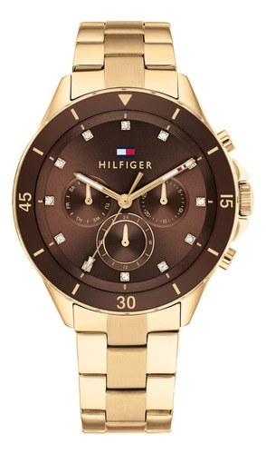 Relógio Tommy Hilfiger Mellie Feminino Chocolate - 1782709