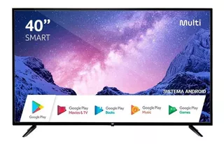 Smart Tv Multilaser Dled 40 Fullhd Android Usb Wifi Tl045