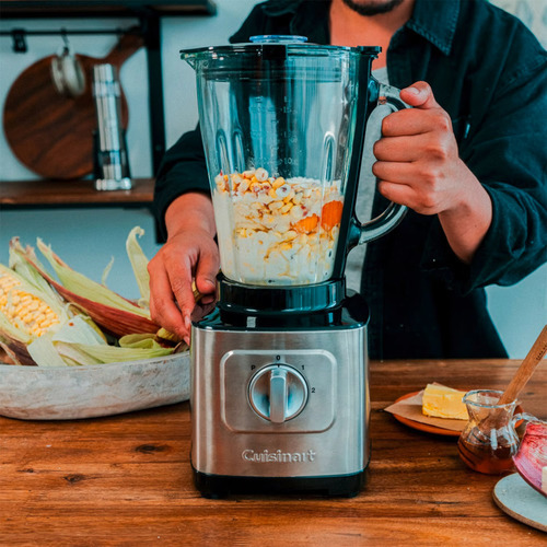 Licuadora Cuisinart 1.5l Smartpower 1200w Acero Inox, Vidrio