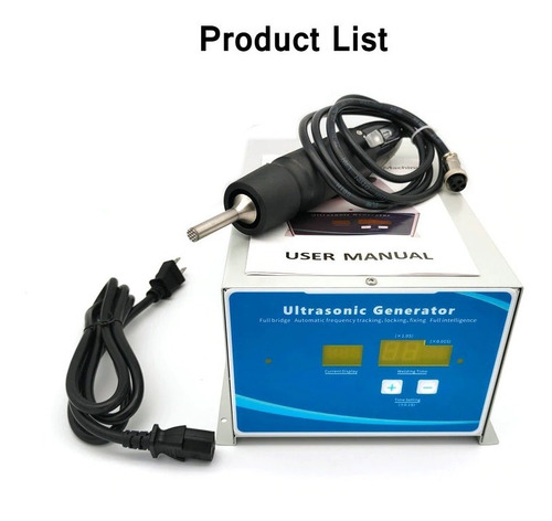 Maquina Para Termo-sellado De Ultrasonido Punto 10mm