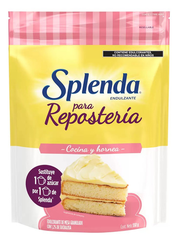 Endulzante Splenda Granulado Bolsa De 550 G