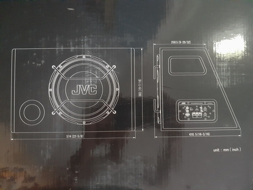 Imagen 5 de 6 de Bajo 12 Jvc Amplificado Subwoofer