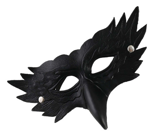 Máscara De Águila Cómoda De Usar Máscara De Negro