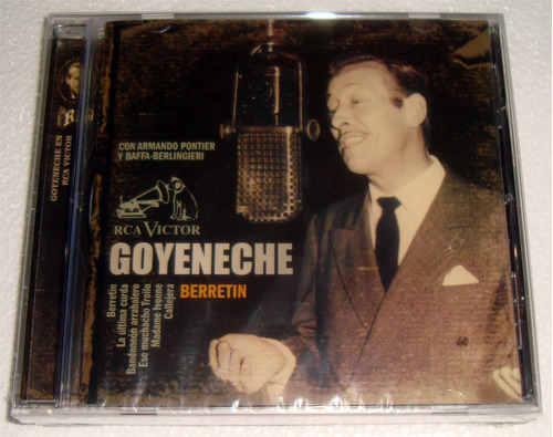 Roberto Goyeneche Berretin 1966/67 Cd Sellado Kktus