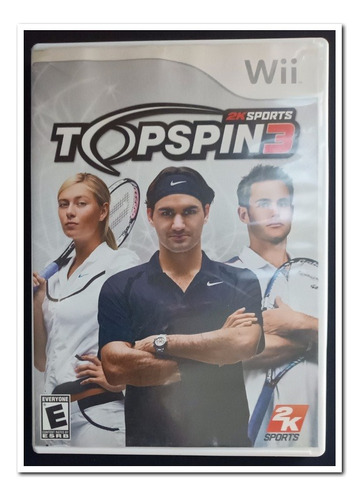 Topspin 3 2k Sports, Juego Nintendo Wii