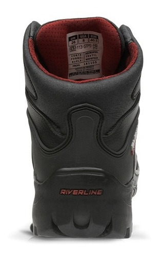 Calzado De Seguridad Riverline Elng3 Evolution Negro