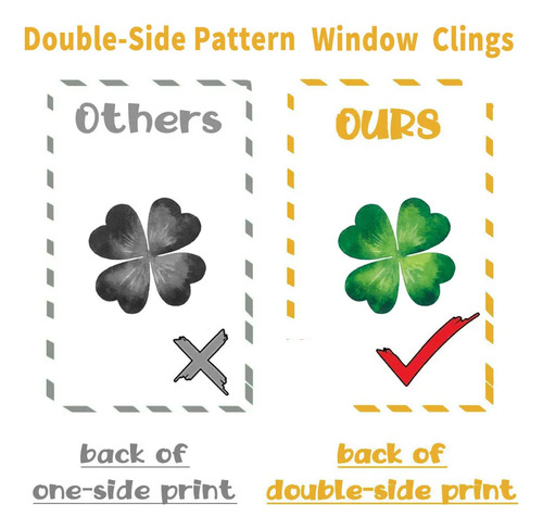 Adhesivos Para Ventanas Con Diseño De San Patricio De M Irel