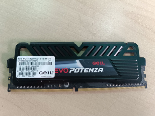 Memorias Ddr4 4gb Gamer Patriot Y Geil (precio Por Las Dos)