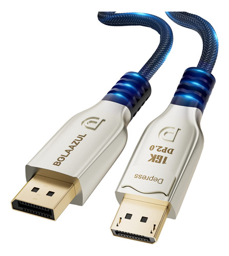 Bolaazul Cable Displayport 2.0 8k De 3 Pies, Recientemente L