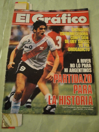 El Grafico 3460 River Sacco Dakar Francescoli Ferro Sabatini