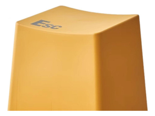 Taburete De Baño, Ergonómico Y Ligero Para Amarillo