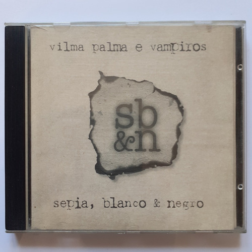 Cd Original Vilma Palma E Vampiros (sepia, Blanco & Negro)