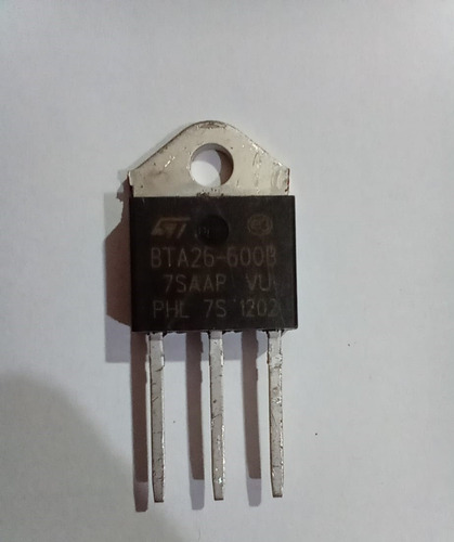 Transistor Bta26-600 Kit C/ 03 Pçs