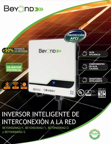 Inversor Solar Monofasico 10 Kw Connera Beyond Beyond10km2/2