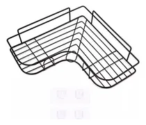 Comprar Estante Organizador Ducha Esquinero Repisa Organizador Shampoo Organizador Baño Con Adhesivo Sin Perforacion Pegatinas Cocina Color Negro Levys Bazar