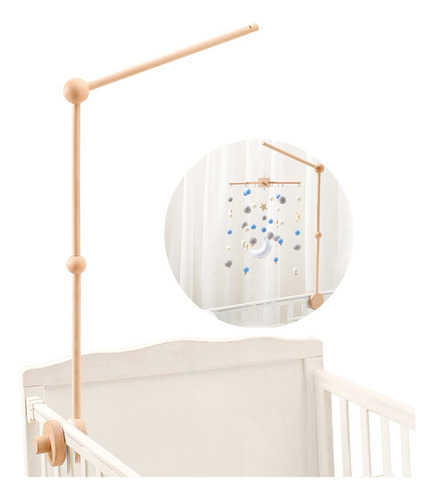 Soporte De Madera Para Cuna De Bebé, Soporte De Madera Para