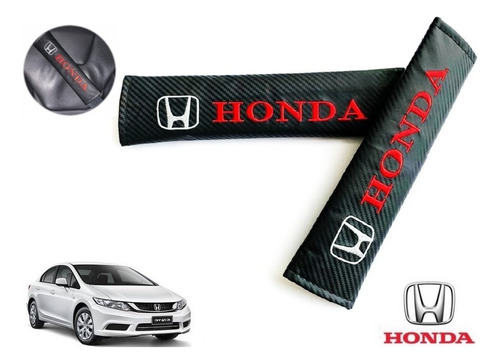 Par Almohadillas De Cinturon Honda Civic 2.0l 2012